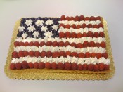 US flag cake by erictoledo via Flickr
